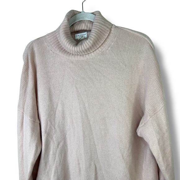 Club Monaco Cashmere Rose Pink Kirstin Cashmere Turtleneck Pullover Sweater - Picture 6 of 6